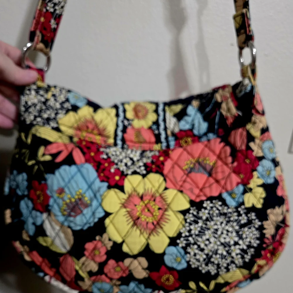 Vera Bradley Happy Snails Saddle Up Crossbody Bag - Picture 6 of 11